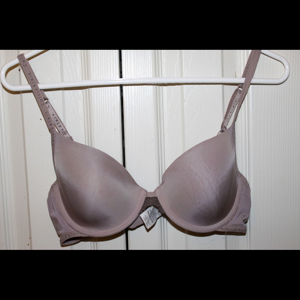 Purple Calvin Klein T-Shirt Bra